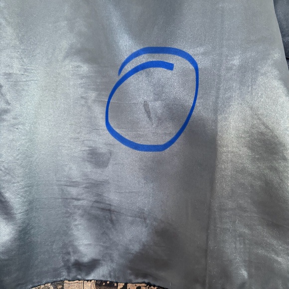 Vintage Blue Tapestry Snap Button Jacket - Picture 11 of 11